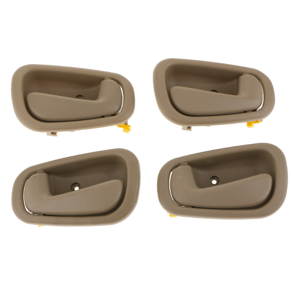 4x Beige Car Inside Interior Door Handle For 98-02  Corolla Chevrolet