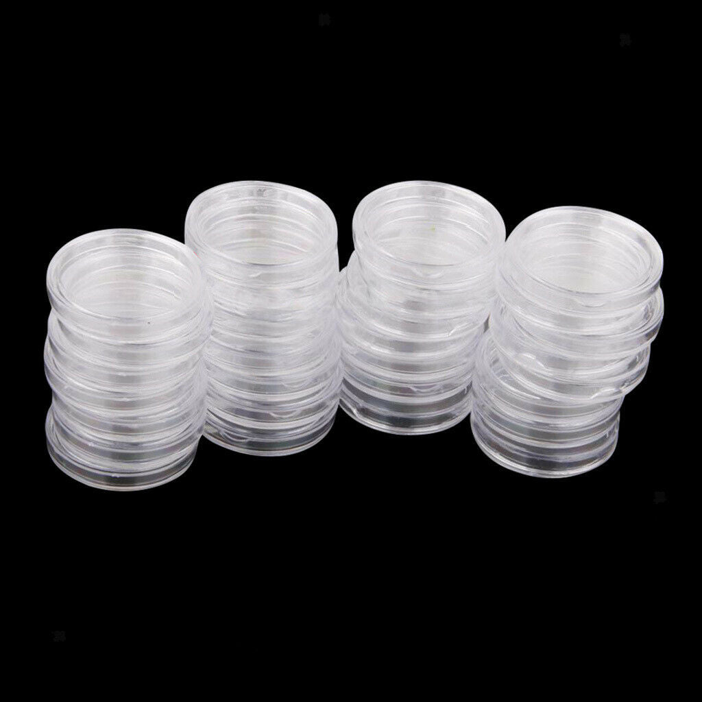 Coin Holder Capsules Transparent for Coin Collection Protector 22.5mm