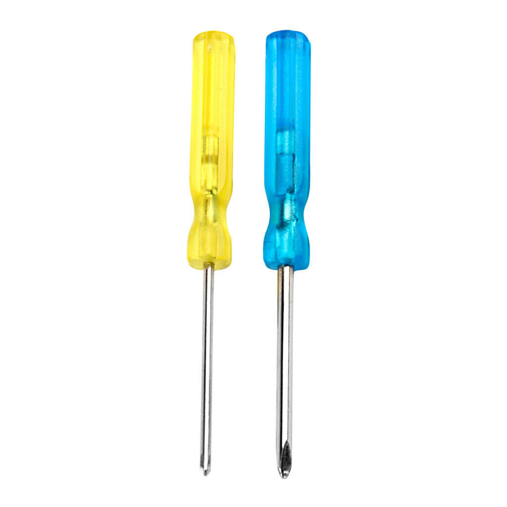 5 Pieces Tri/Wing Screws + 2 Pieces Screwdriver Set for Nintendo Switch