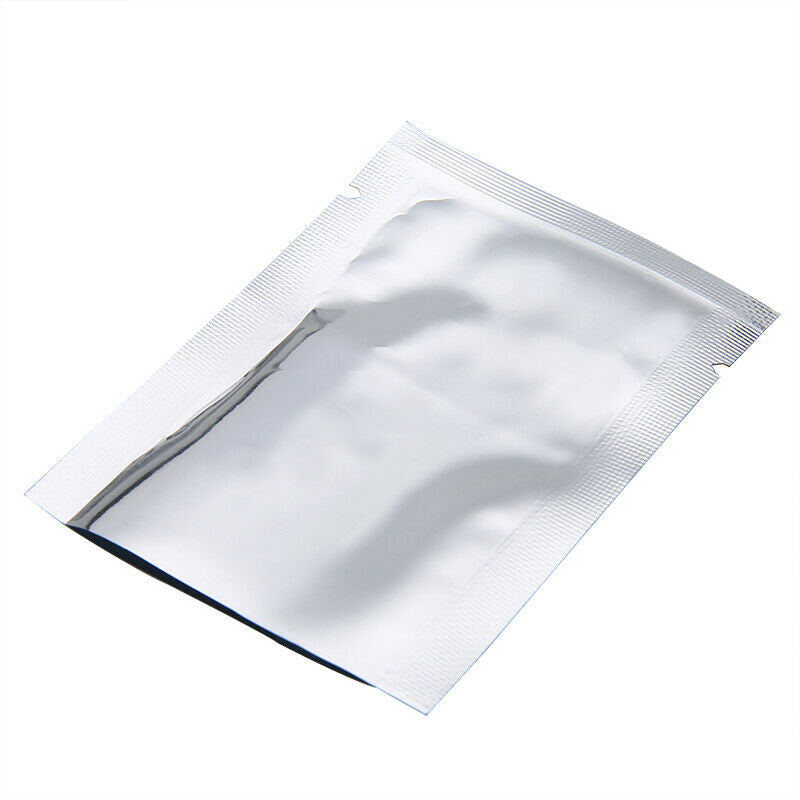 100pcs Foil Pouch Heat Seal Mylar Smell Proof Bags / Storage Bag NEW