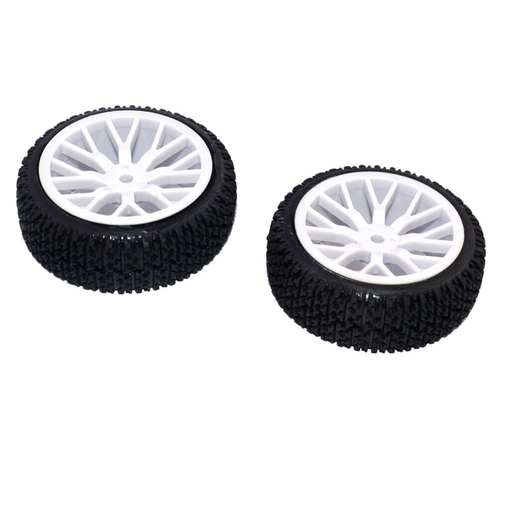 2Pc 1/16 Tire Off-road Car Tires Buggy Tyre Wheels for RC HPI HSP Hobao ZDRacing