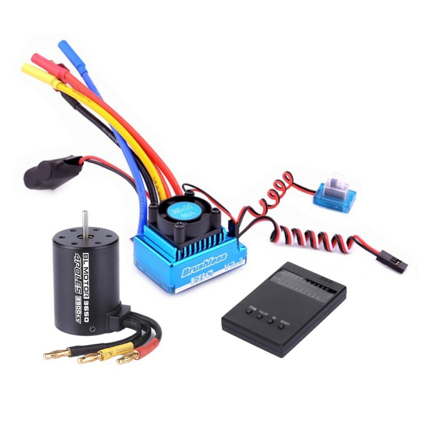 RC Car Brushless Motor 120A ESC Electric Set Car Hobby Vehicles Modification