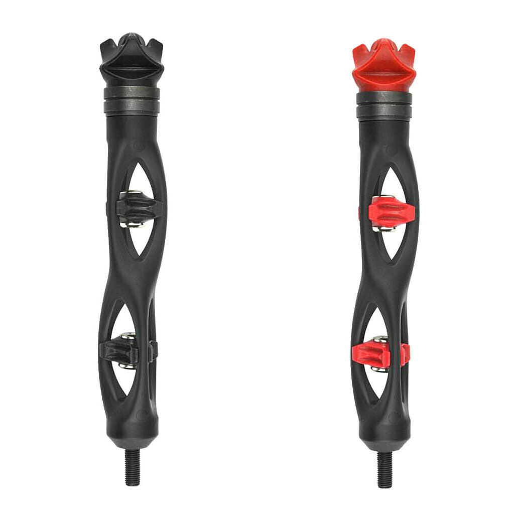 2pcs Archery Stabilizer Hunting Bow Damper Noise Reduce Dampener with 2