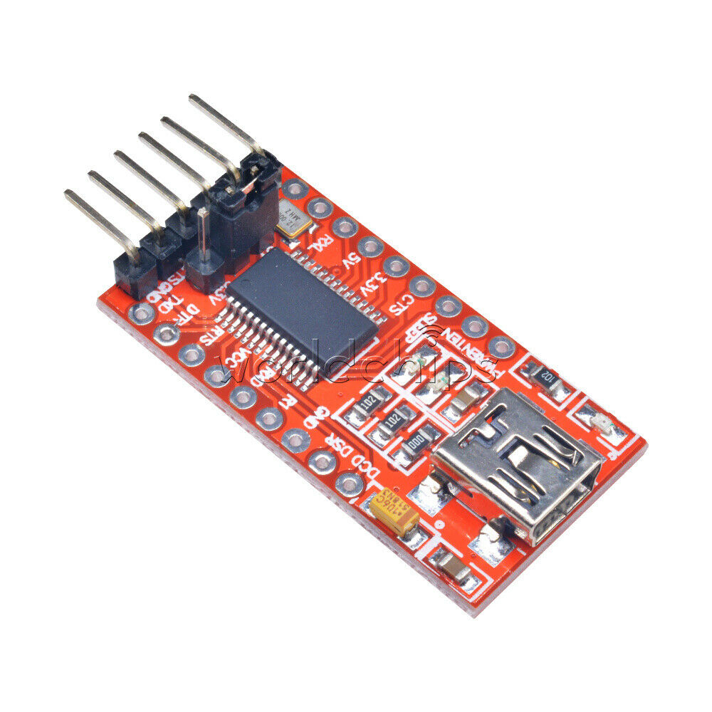 2Pcs FT232RL FTDI Module Mini Port USB to TTL 3.3V 5.5V Arduino Serials Adapter
