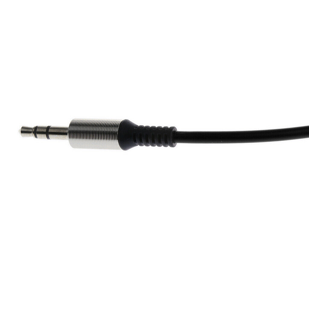 3Pieces Universal Spring Coiled 3.5mm Aux Cable Mic Stereo Audio Auxiliary Cord