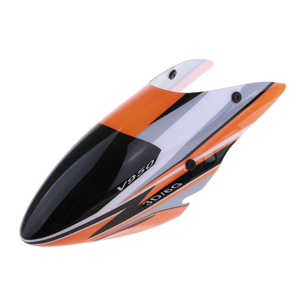 1 Set Canopy V.2.V950.023 with Rubber Rings for WLtoys V950 RC Helicopters