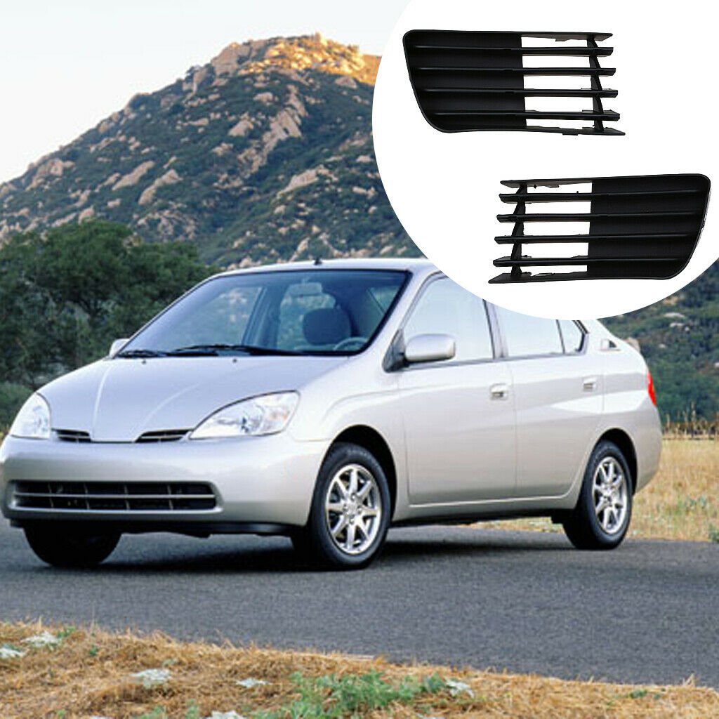 1 Pair Front Bumper Grille Grills Cover Fit for Prius NHW20 Car Accessories
