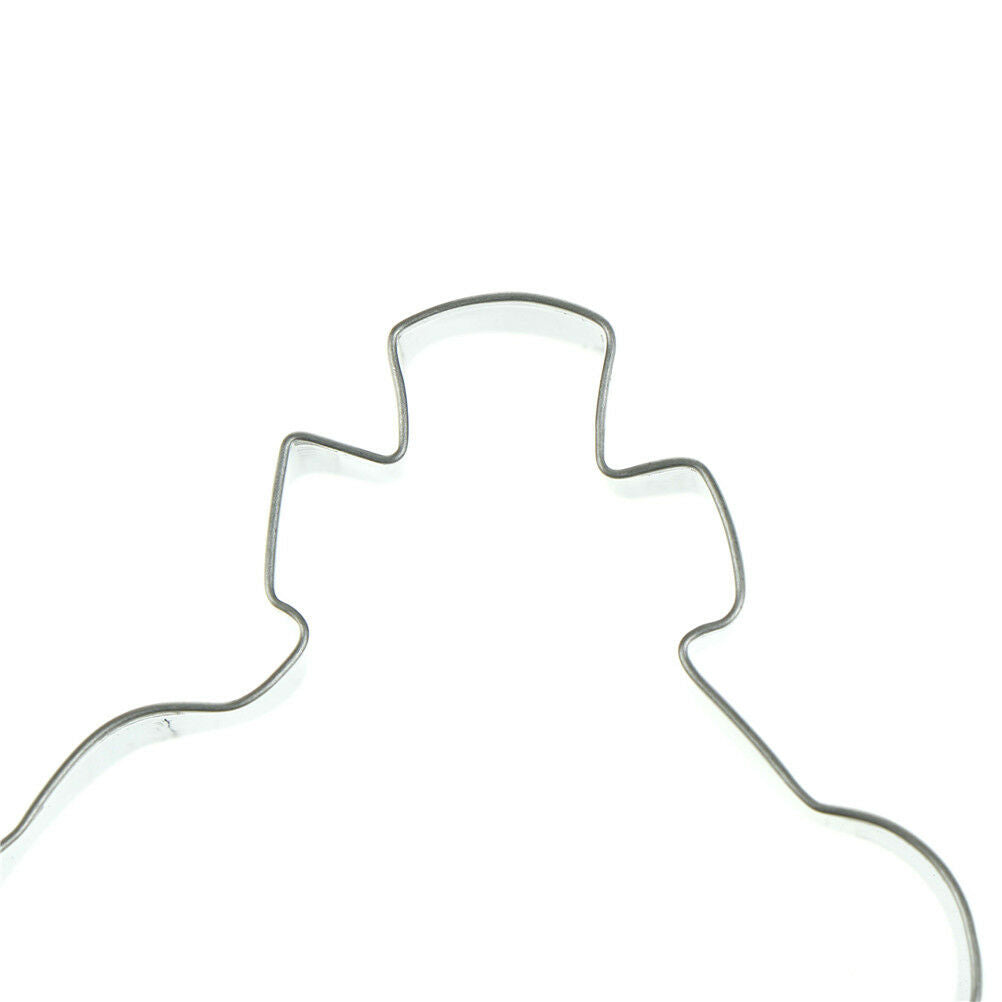 rose bouquet stainless steel cutter biscuit cookie mold baking decor tool&lJ Tt