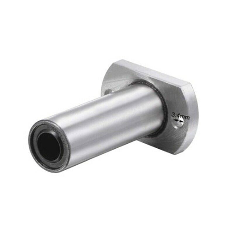 8mm Inner Dia Oval Flange Mounted Linear Motion Bushing Ball Bea LMH8LUU (2PcsT8