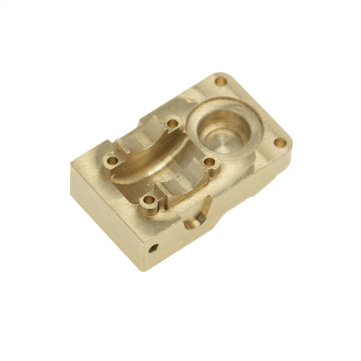 for Racing Axial SCX24 Brass Diff Cover with Stainless Steel Skid Plate SXTF12CP