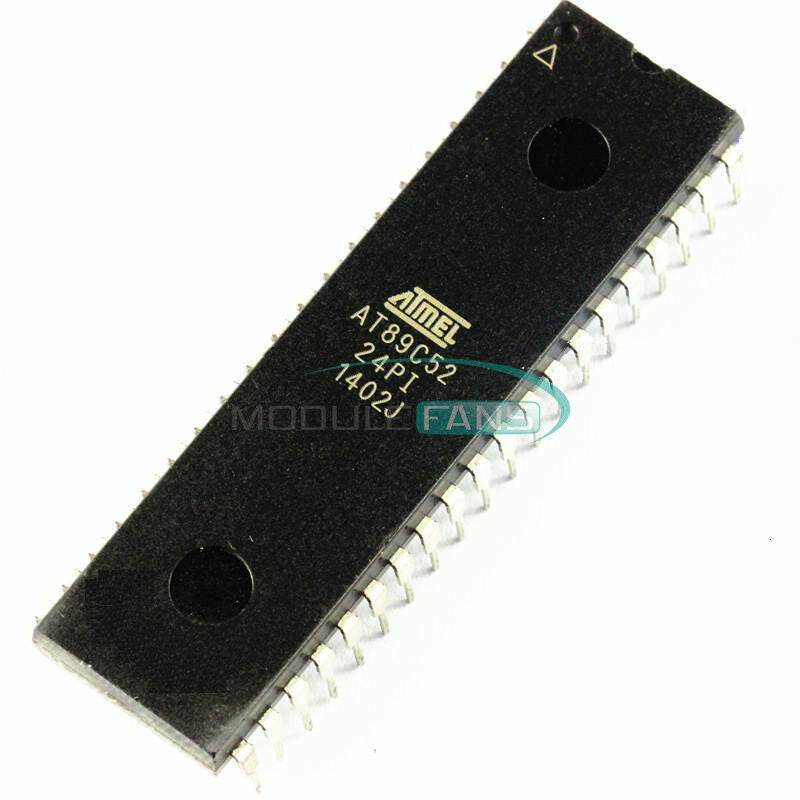 10PCS DIP-40 ATMEL IC AT89C52-24PI AT89C52-24PC