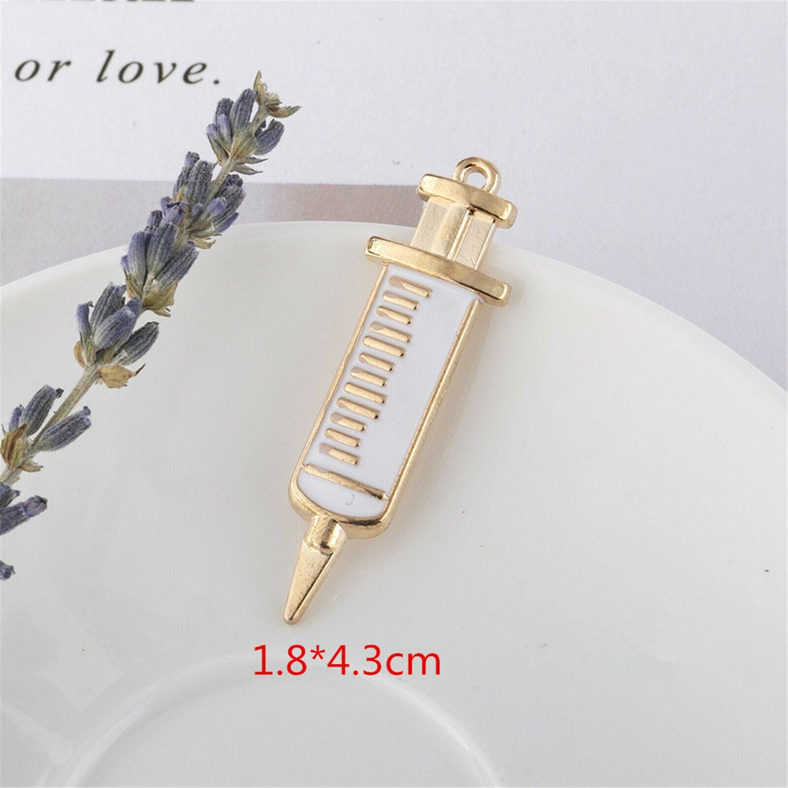 9Pcs Medical Nurse Charms Enamel Charms for Jewelry Making DIY Necklace Bracelet