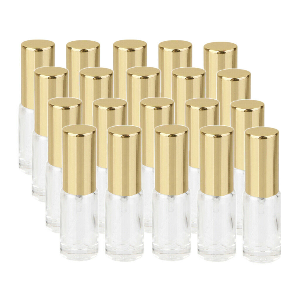 20x Mini Perfume Pump Bottles Refillable Portable Scent Atomizer Sprayer