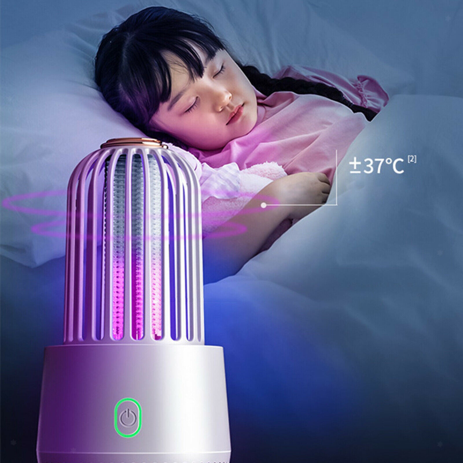 Bug Zapper for Outdoor UV Lamp Fly Zapper Fly Pest Attractant Trap for Patio