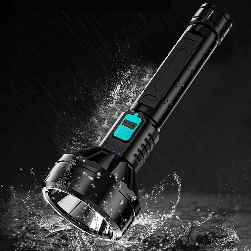 LED Flashlight Torch Light Camping Hiking Lamp 3Mode Rechargeable High Bright