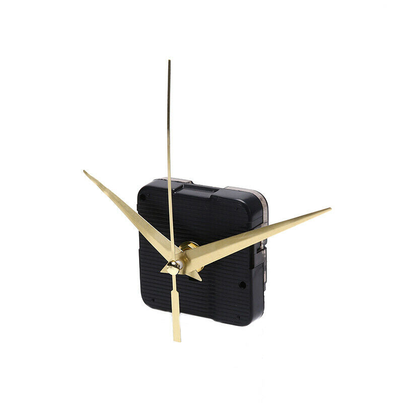1pcs DIY Quartz Black Wall Clock Movement Mechanism Repair Parts Sile.l8