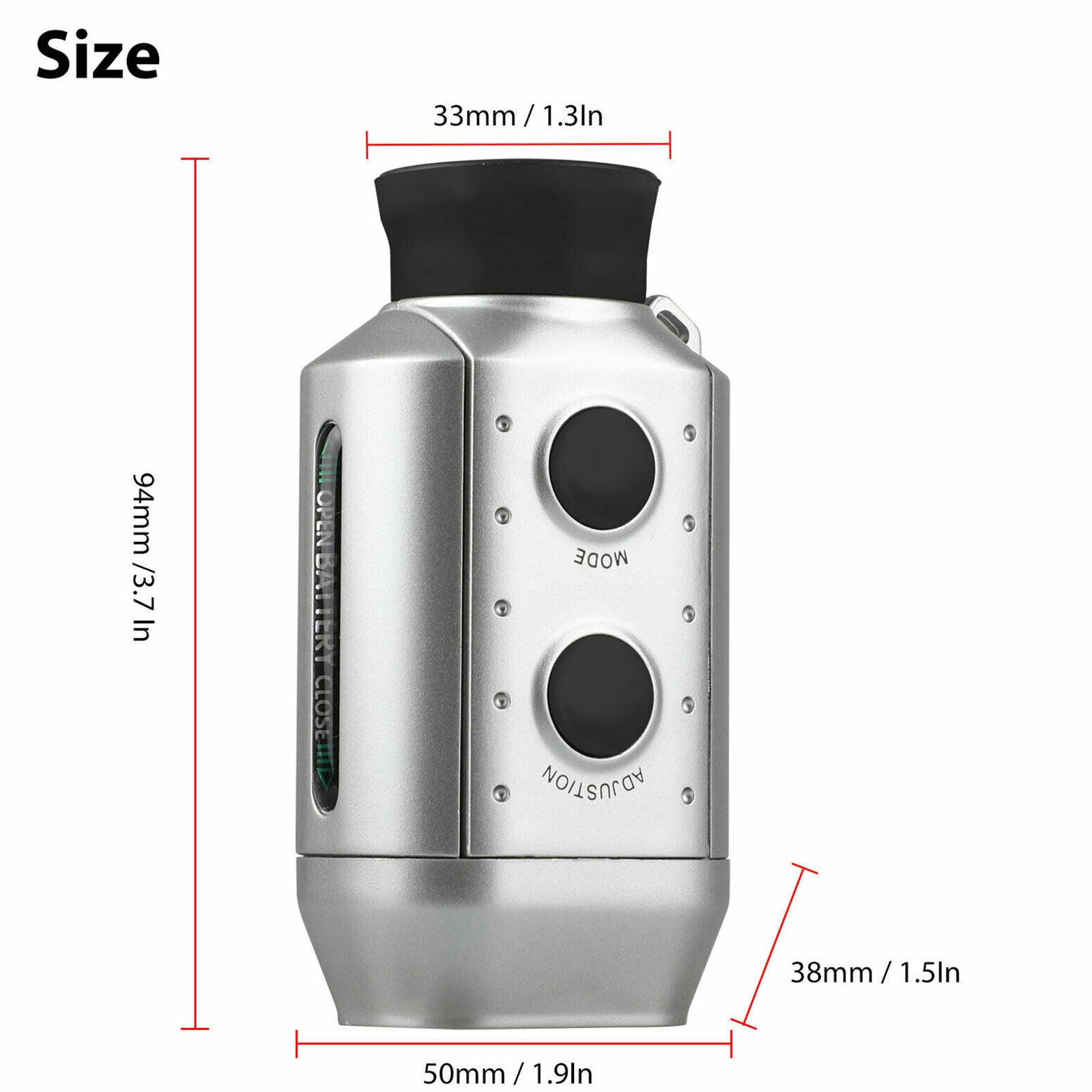 Digital infrared range finder telescope golf range finder