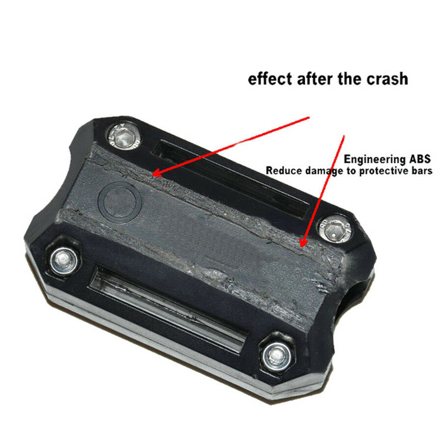 4x 25mm Motorcycle Engine Frame Bar Crash Ground Slider Protector Guard  2020