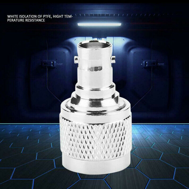 2pcs N Type Male To BNC Female RF Connector Adapter Test Converter 0--6Gh.l8