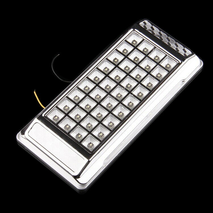 Car Interior 36LED Lights Roof Ceiling Reading Touch Night Lamp White Universal