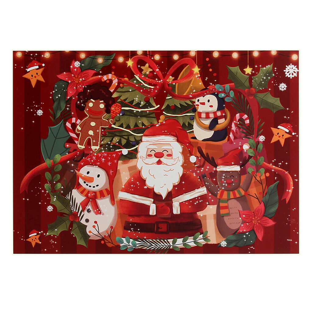 1000Pcs Christmas Puzzle Handmade Santa Claus Puzzle Merry