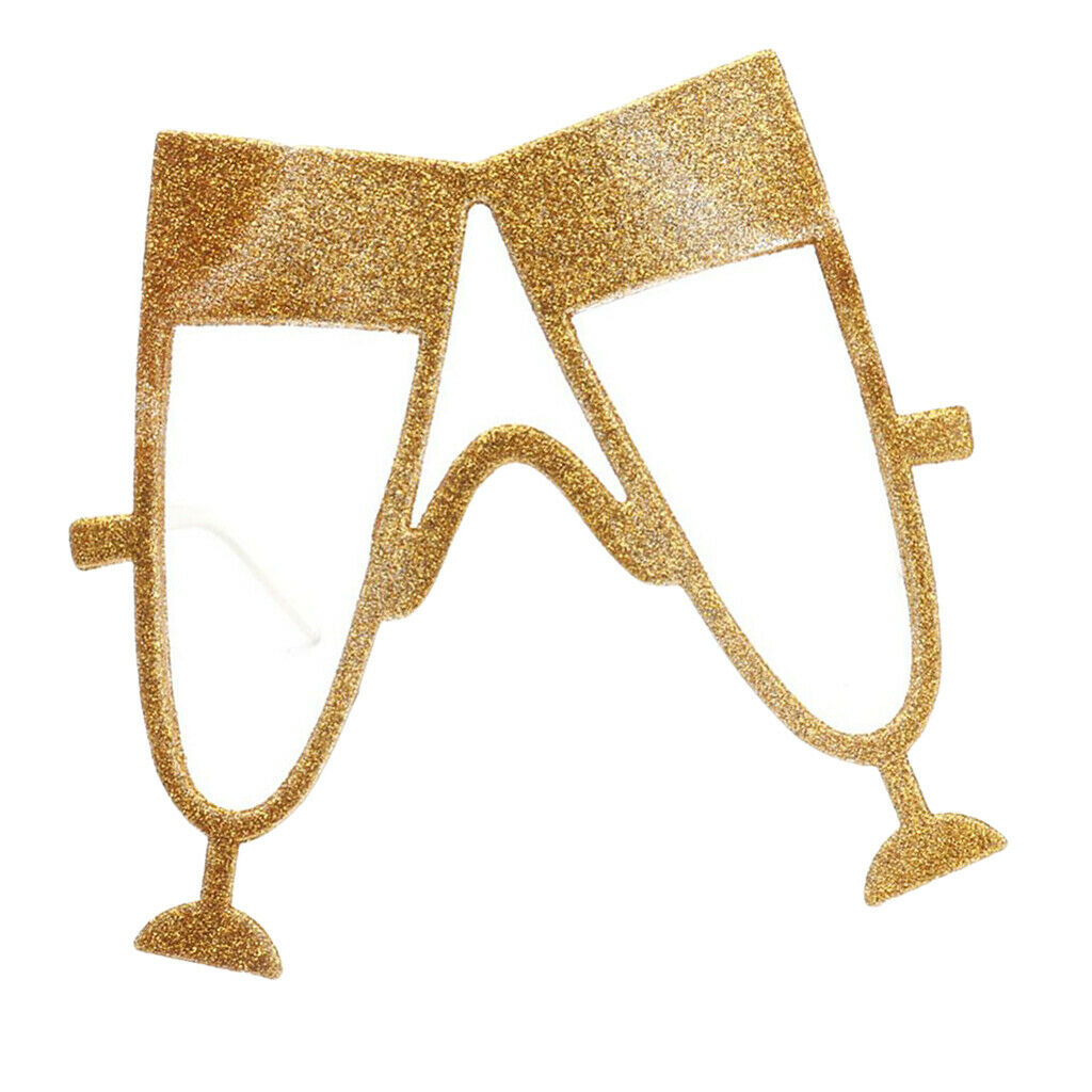 2Pcs Funny Novelty Party Sunglasses Plastic Party Glasses Costumes Photo