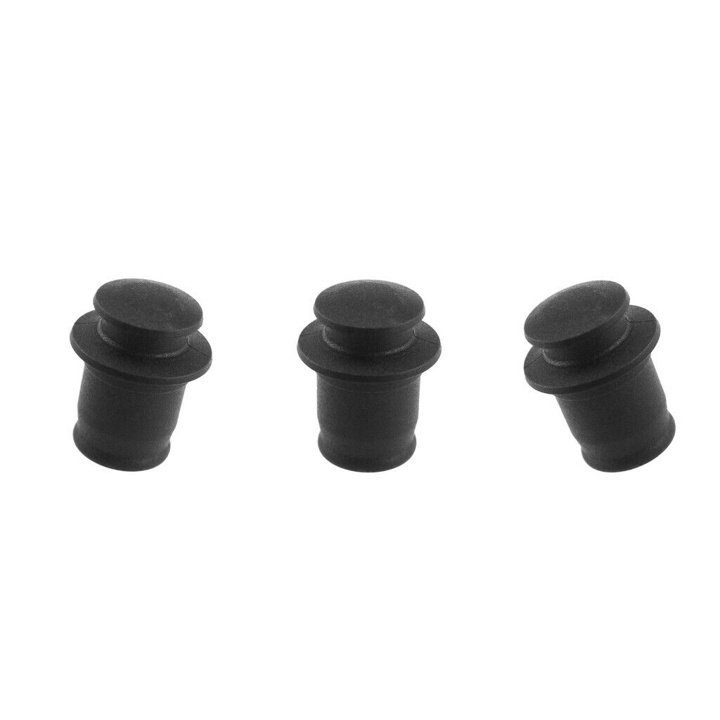 3pcs Cigarette Lighter Socket Plug Dust Cover Caps Fit for Size: 0.83-0.87