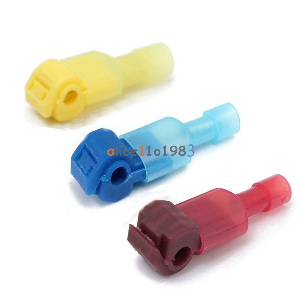 60PCS Car Audio Quick Splice Crimp Terminal & Male Spade Wire Connector 22-10AWG