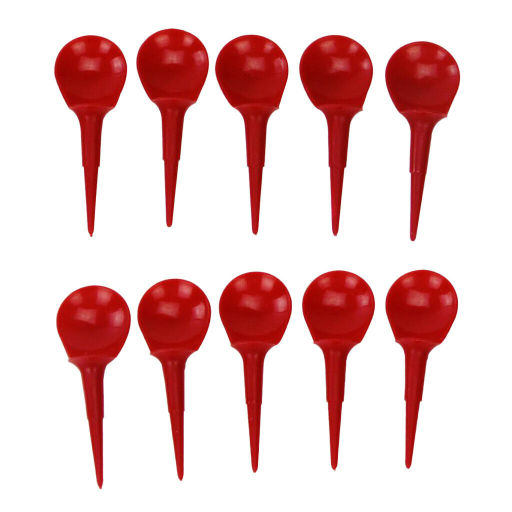 10x   Plastic   Red   Chair   Golf   Tee   Outdoor   Golf   Ball   Holder   Nail