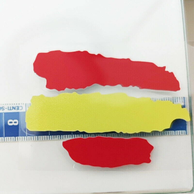 Spain Flag Stickers Waterproof Reflective Graphics Decals for Car MotorcycleBDA