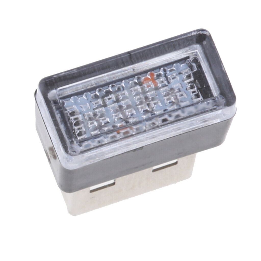 USB LED Car Interior Atmosphere Light Illumination Decoration Light pink