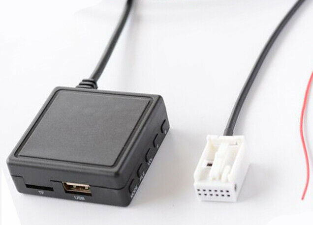 Car 5.0 Wireless Bluetooth TF USB Adapter For Peugeot 207 307 407 308 Citroen C2