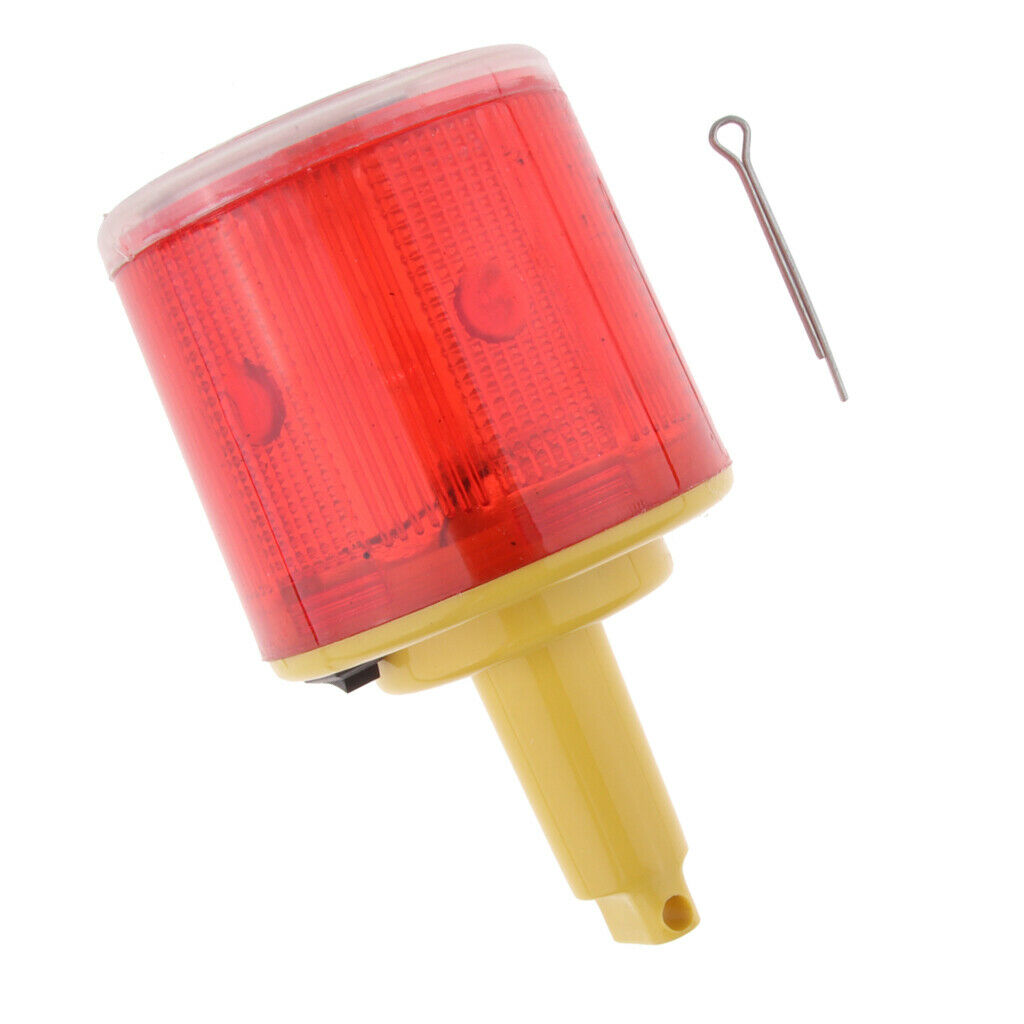 Led Waterproof Solar Warning Caution Lamp For Traffic Road Barricade JS-03