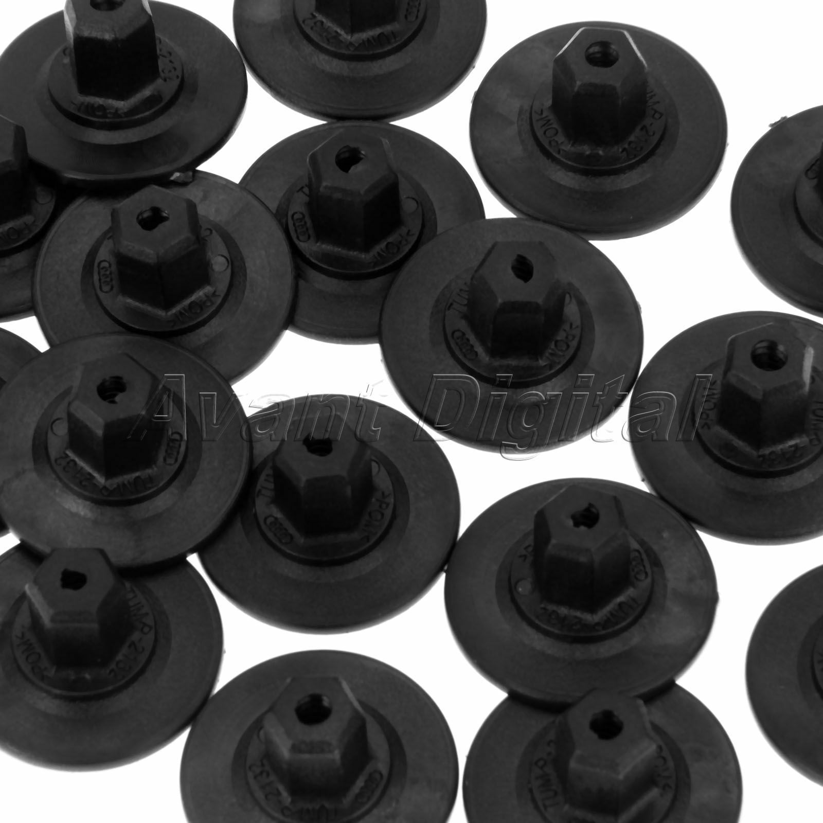 20PC Auto Self Tapping Screws Seat Nut Holder Cushion Fastener Car Accessories