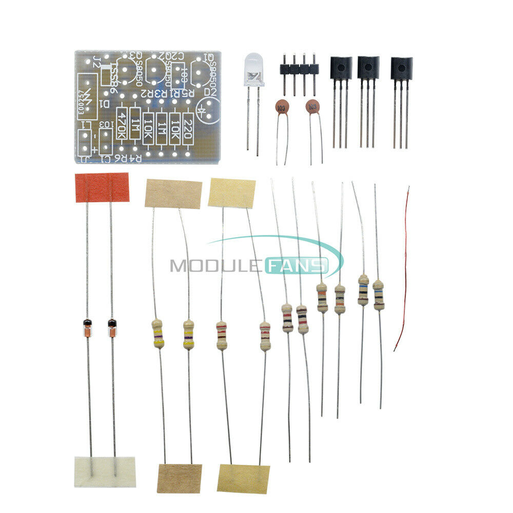 Radiation Power Electronic Fun Kit Mobile Phone Signal Flash Light DIY Kit 3-12V