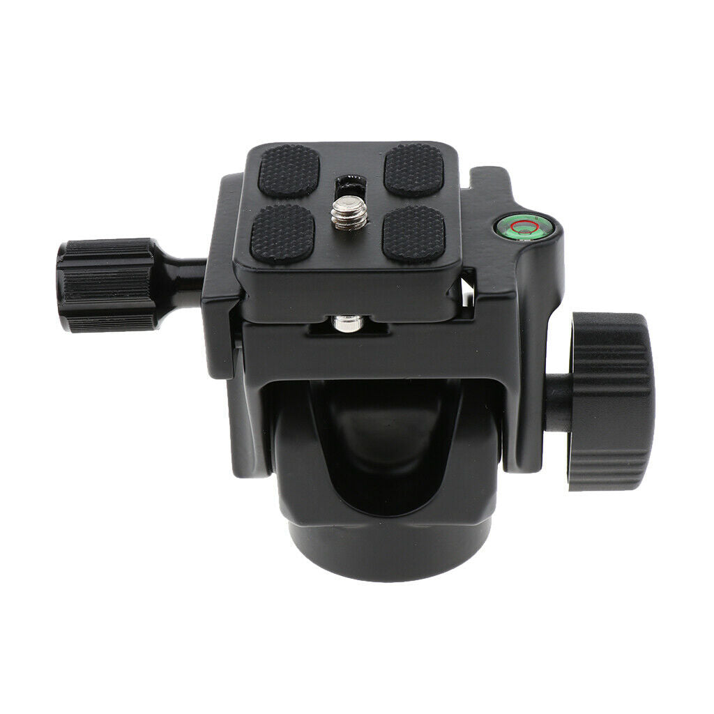 Professional Metal Tripod Ball Head with 1/4 inch Quick Release Plate, for DSLR