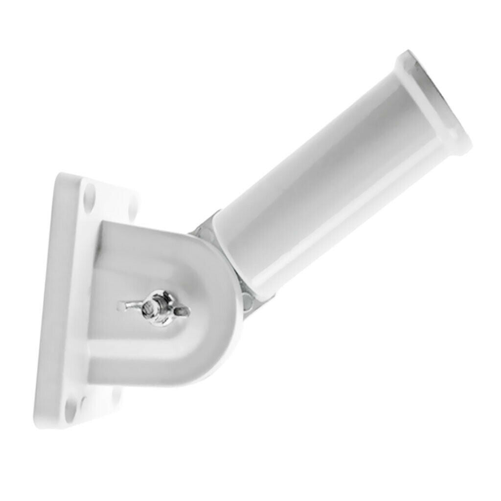 180 Degree Adjustable Holder Bracket Metal And Plastic Flag Pole with Screws