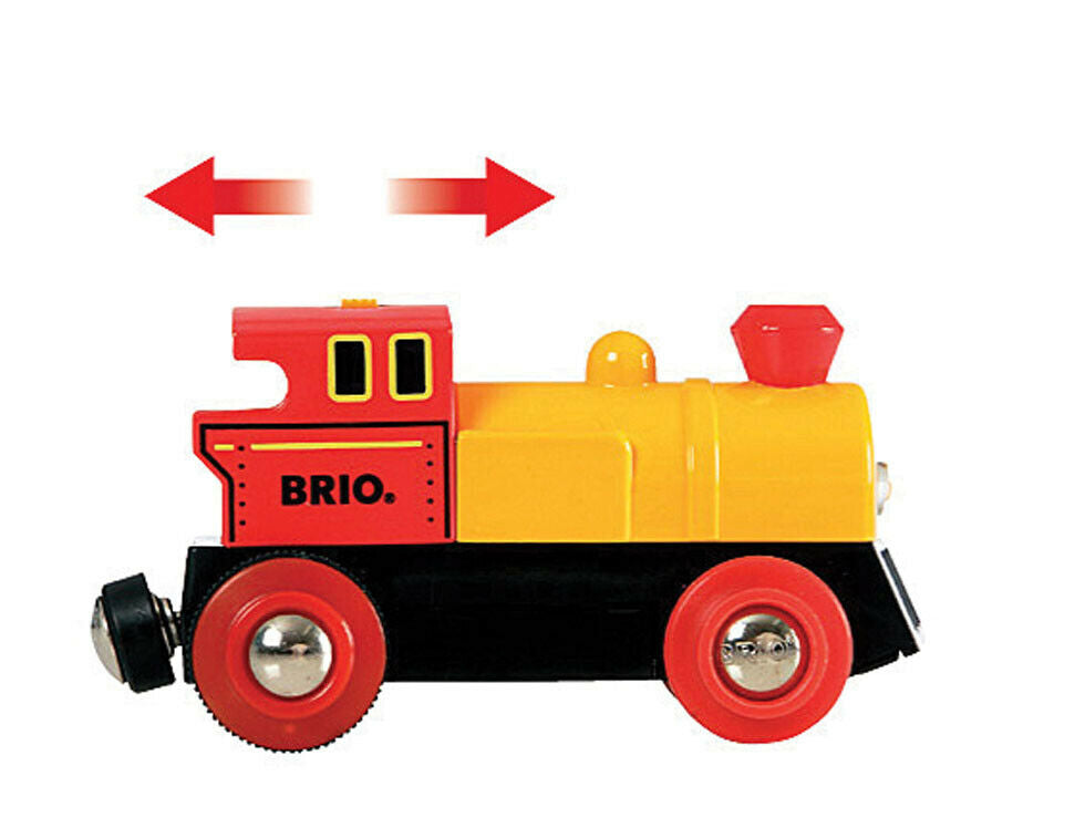 33319 BRIO Battery Operated Action Train Wooden Railway Trains Age 3 years+