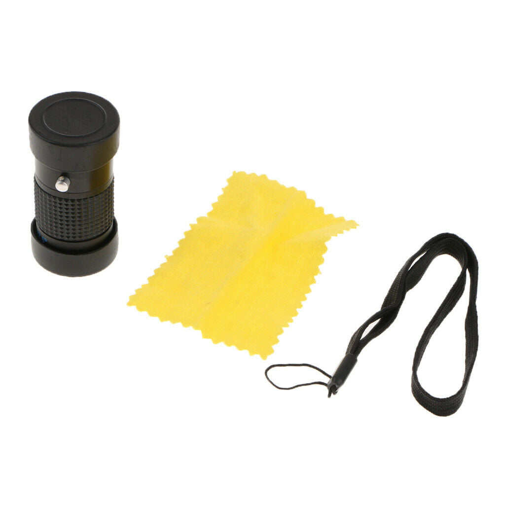 Mini 4x12 Extra Short Focus Optics Zoom Telescope Monocular Typoscope Black