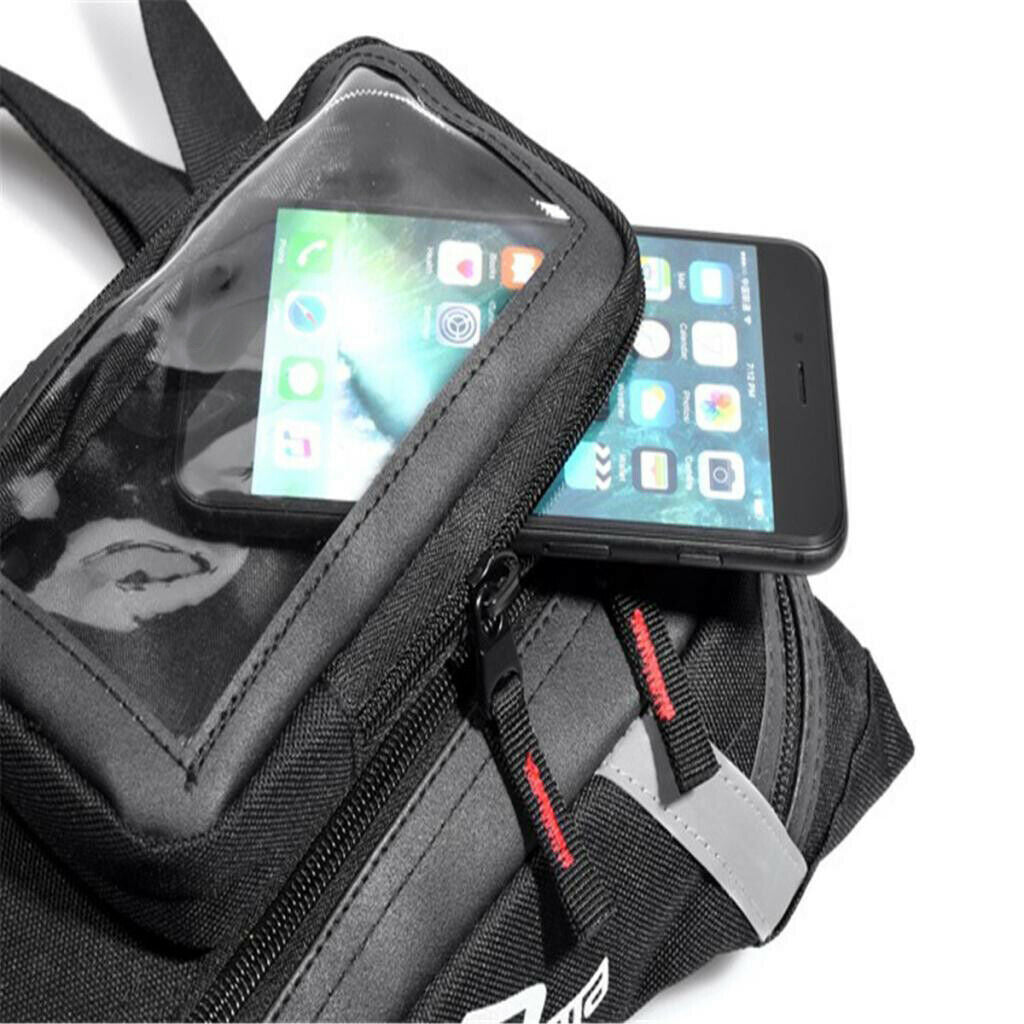 Rider Motor Leg Bag Hip Drop Men Oxford fabric Touch Screen Phone Bag