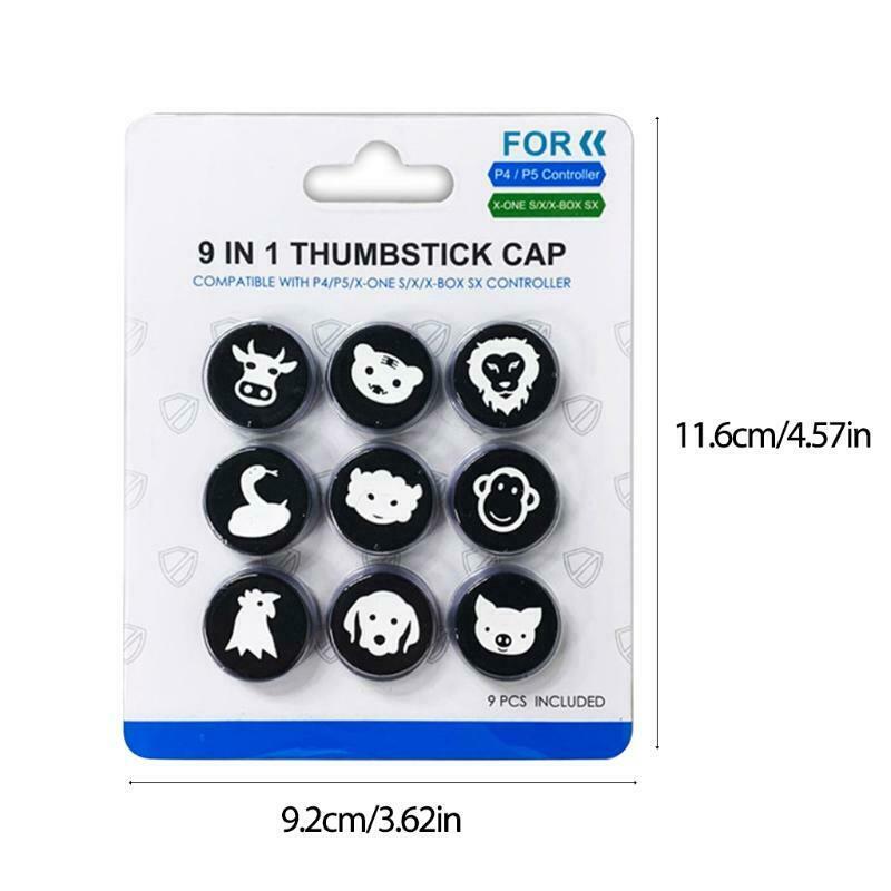 Ps5 Game Handle 9 In 1 Animal Button Cap Ps4 seriesx Handle Non-Slip Silicon