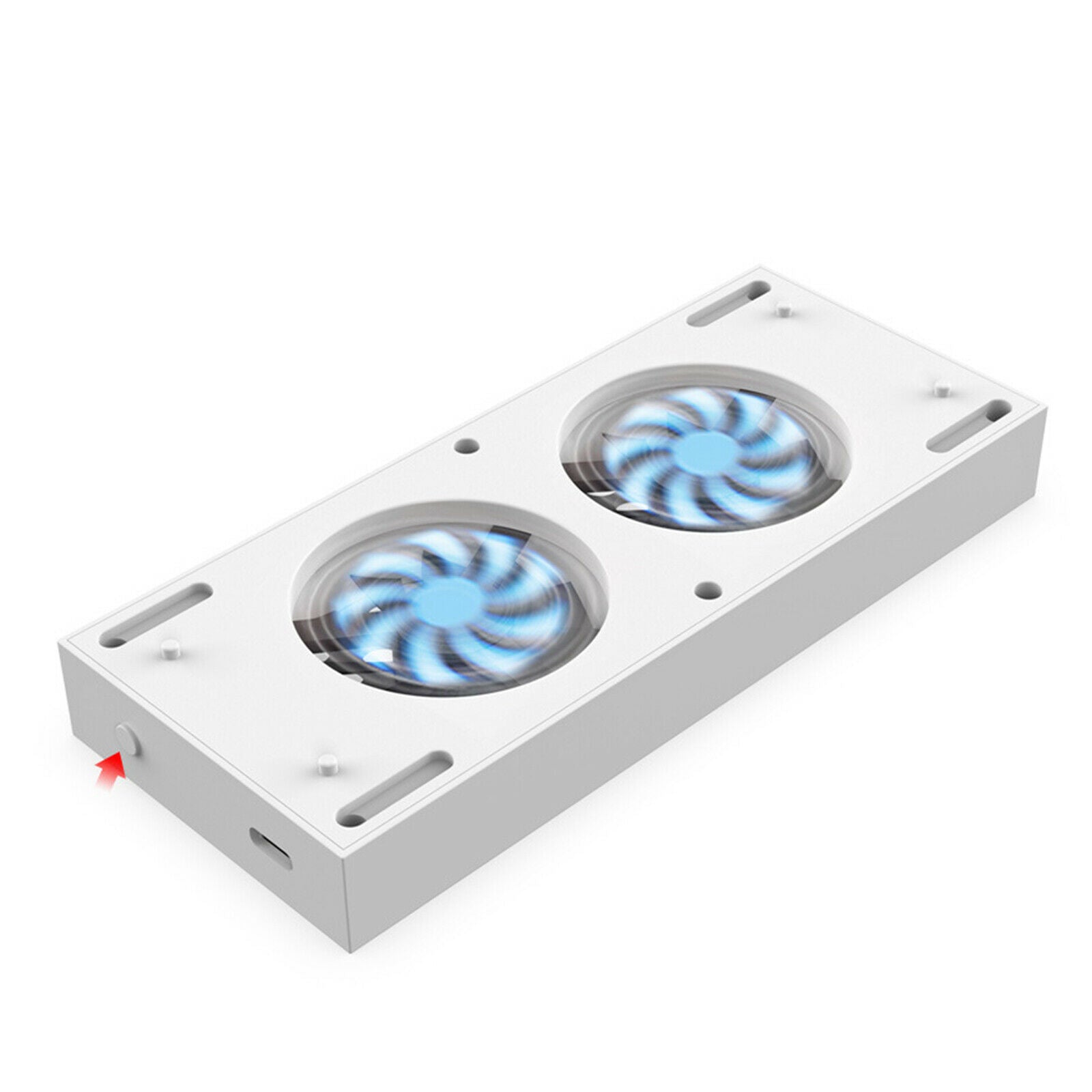 Vertical Stand for Xbox Series S Console 2 Cooling Fans Adjustable Cooler