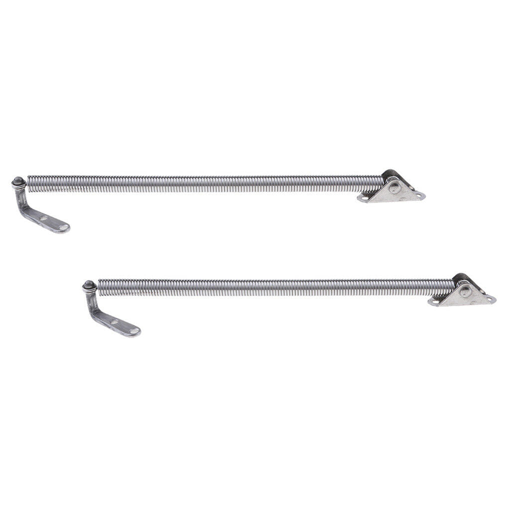 2Pcs 8-1/4 Inch 210mm Stainless Steel Hatch Holder Spring for Boats Marine
