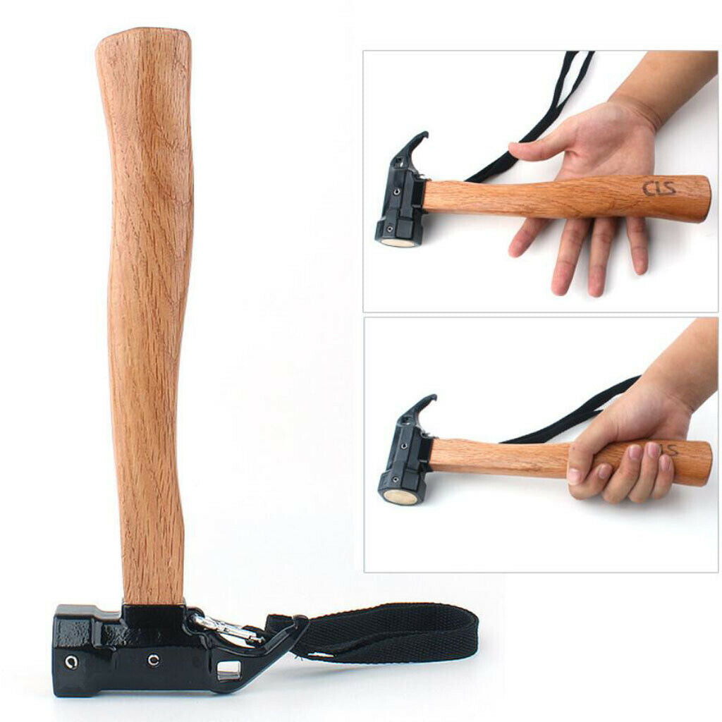 Outdoor Sport Camping Tent Mallet Hammer Peg Stake Puller Nails 300x118x38mm