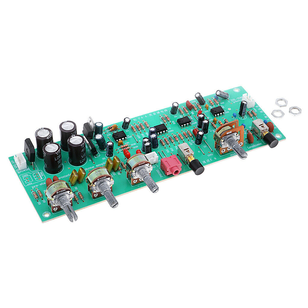 Dx338a Preamp Sound Bass Treble Volume Control Preamp Board