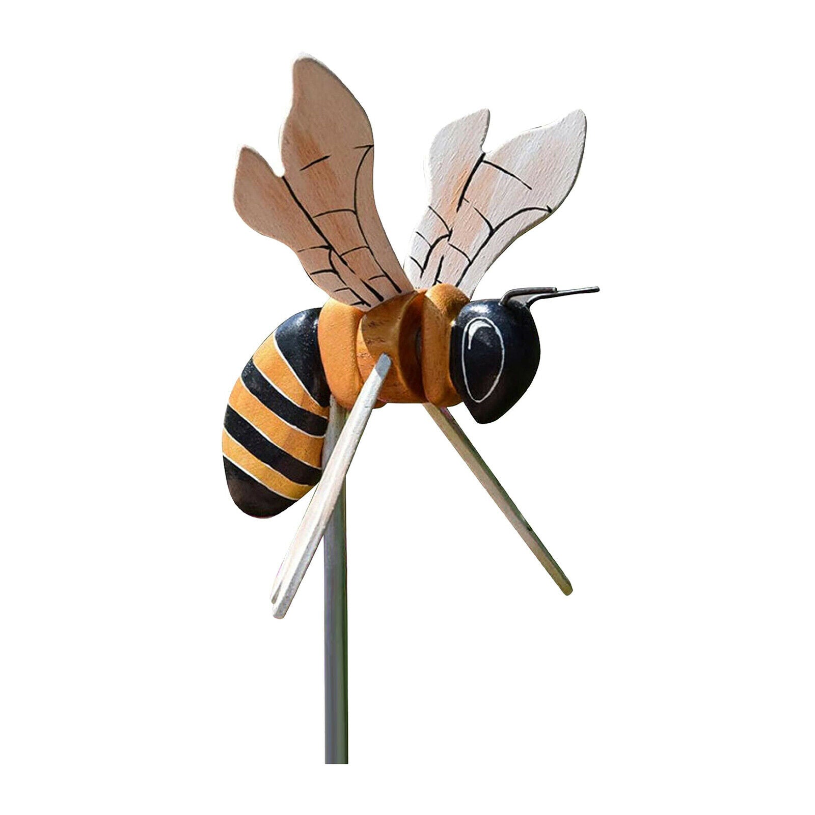 Decorative Bumble Bee Wind Spinner Yard Garden Lawn Yard Ornament Windmills