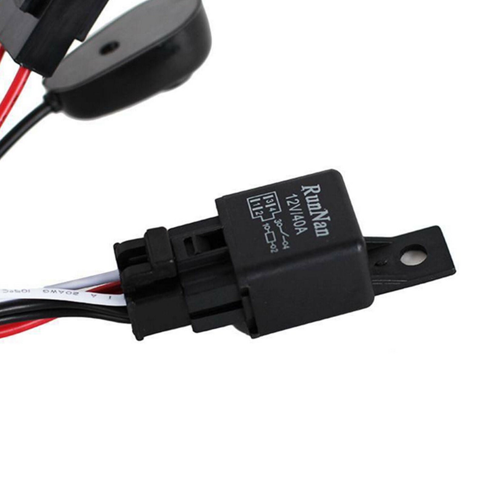 40A Remote Control Wiring Harness Kit Strobe Switch Relay LED Fog Light Bar 12V