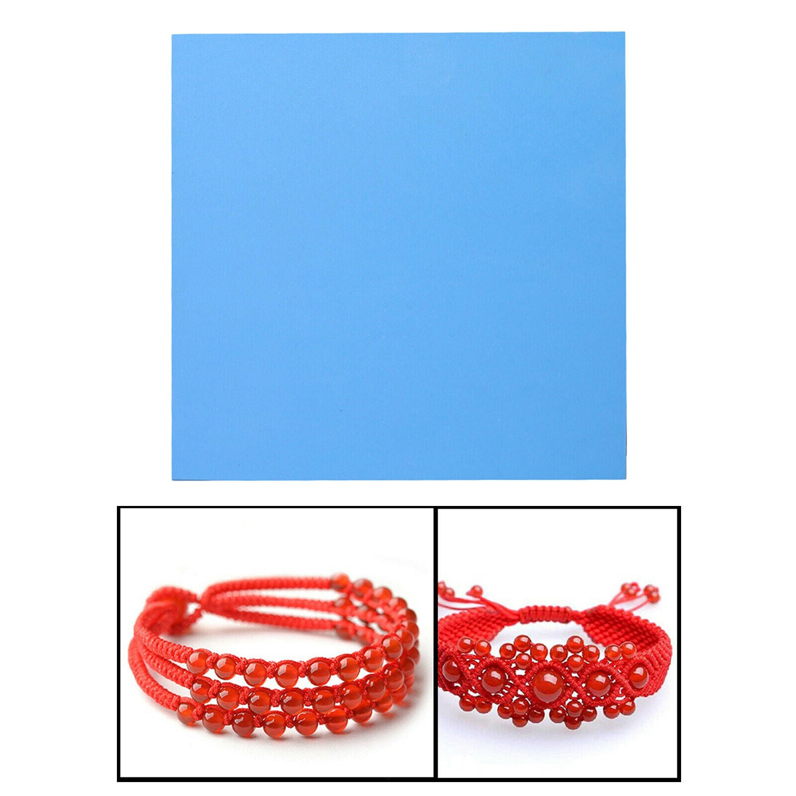 1PC Square Kumihimo Beading Cord Disc Board Square for Thread DIY Braiding