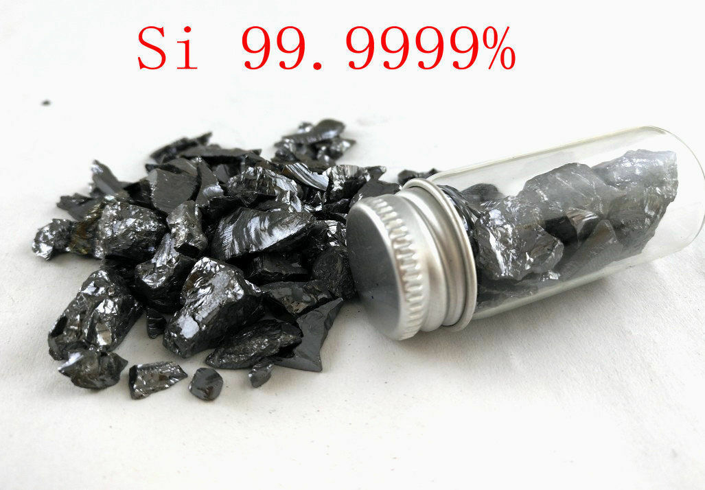 10 grams High Purity 99.9999% Monocrystalline Silicon Si Metal Lumps