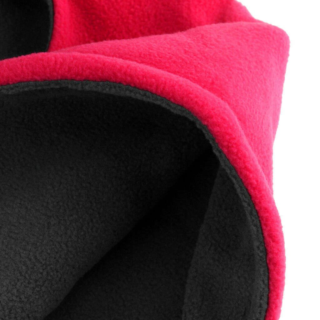 Outdoor warm hat Waterproof cycling   Wind ski head   Rose red